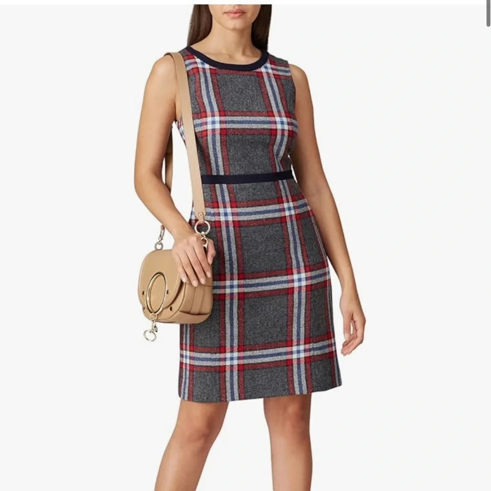 BODEN Heritage British Tweed Wool Carrie Dress Size 4R